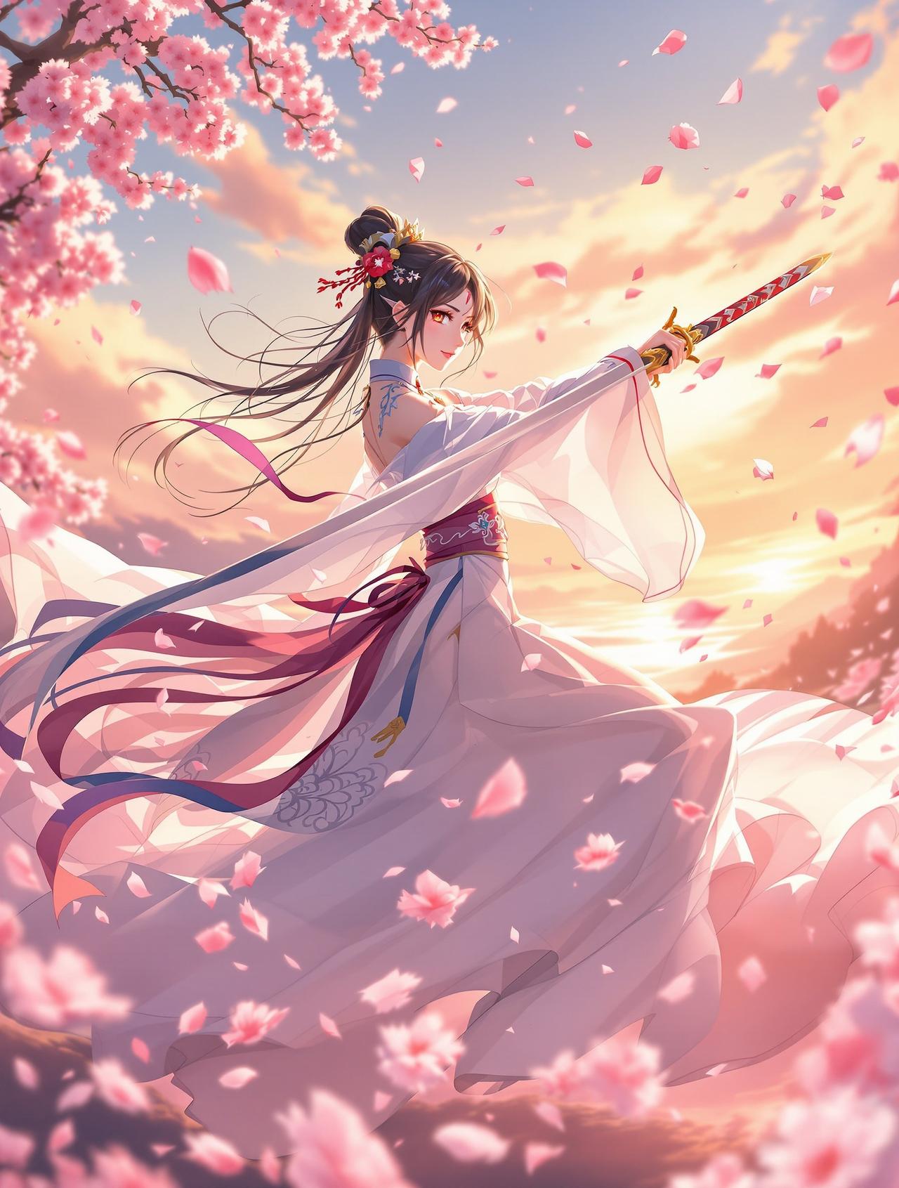 二次元动漫新番 - 落花剑雨